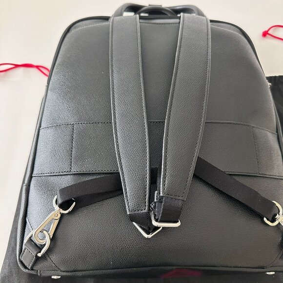 Tumi Structured Pebble Faux Leather Executive Travel Backpack main image 15